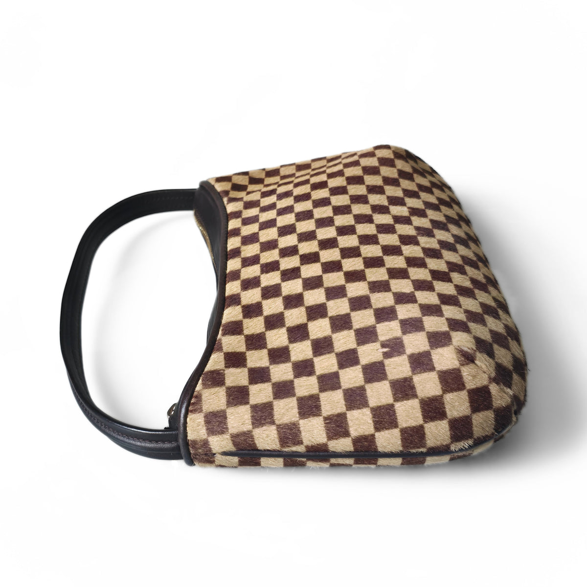 Louis Vuitton Damier Ebene Sauvage Tigre Pony-Hair