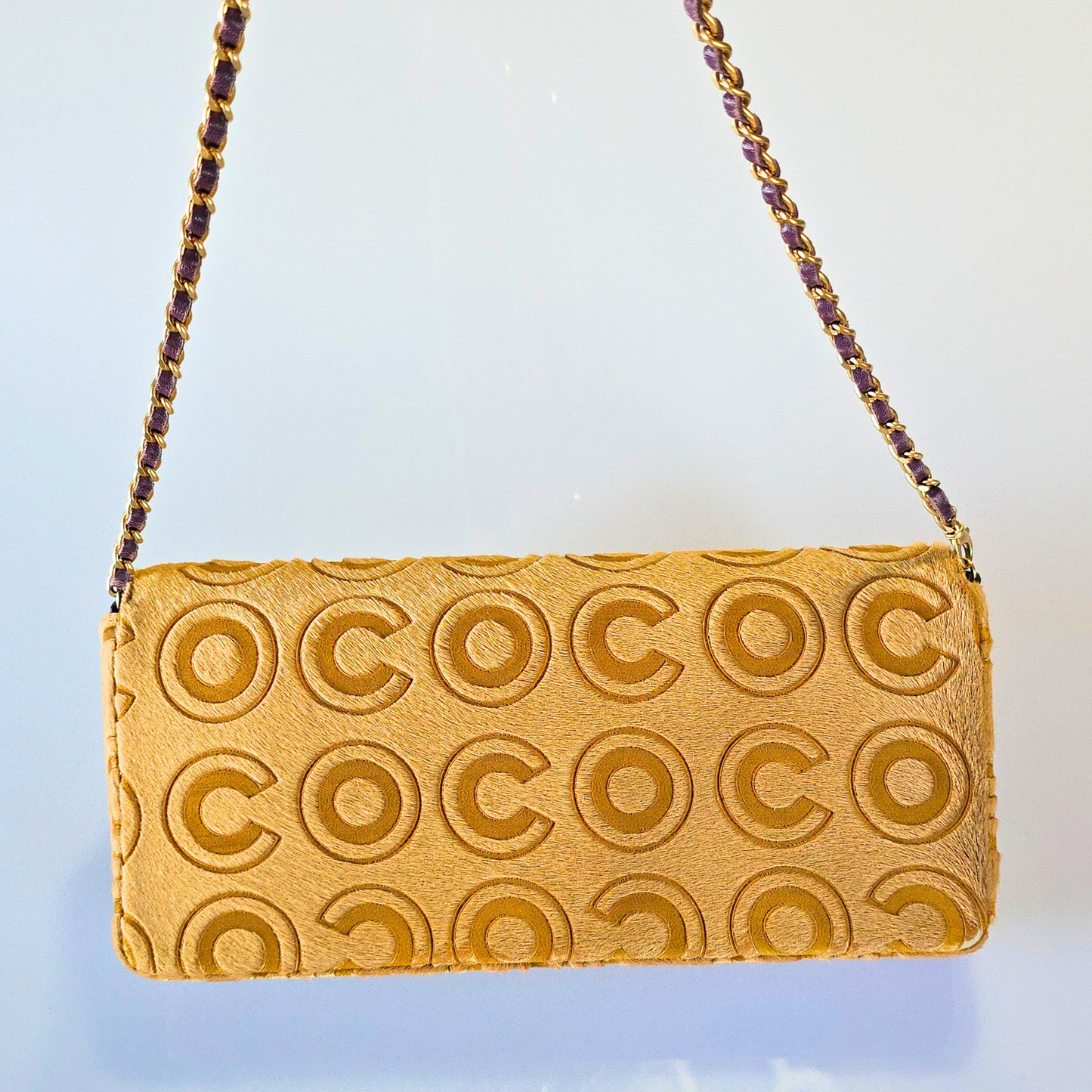 Chanel Coco East West Pony Hair Shoulder Bag