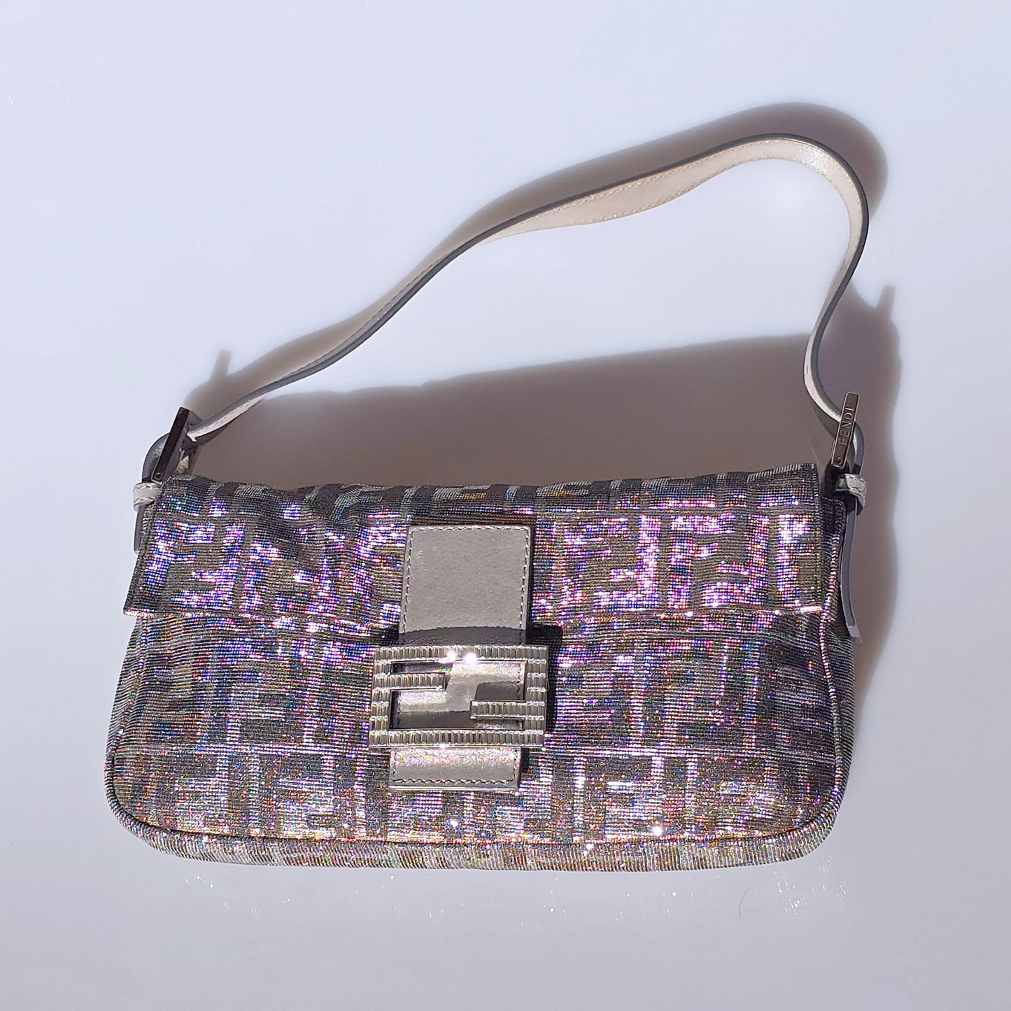 Fendi Baguette in Shimmer/Glitter Halographic