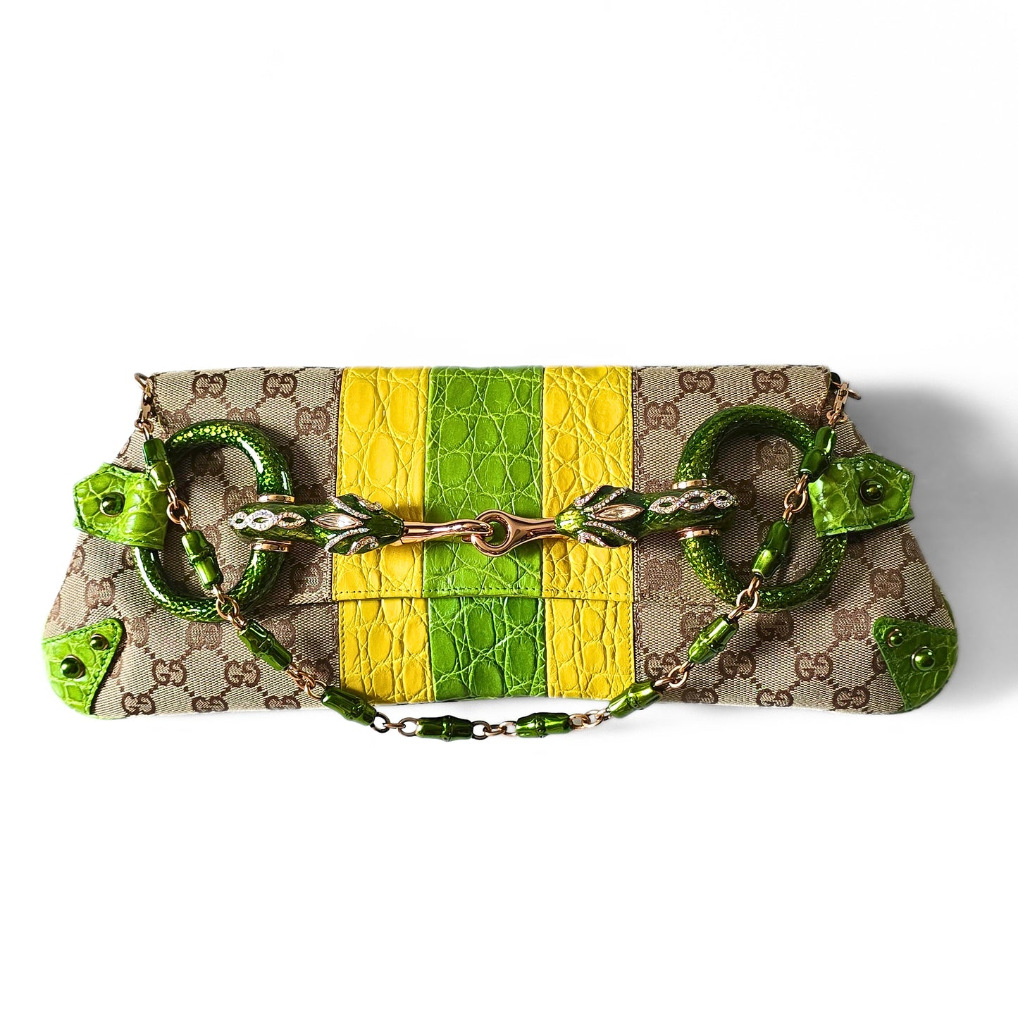 Gucci Horsebit Serpent Jewel XL Runway 2004
