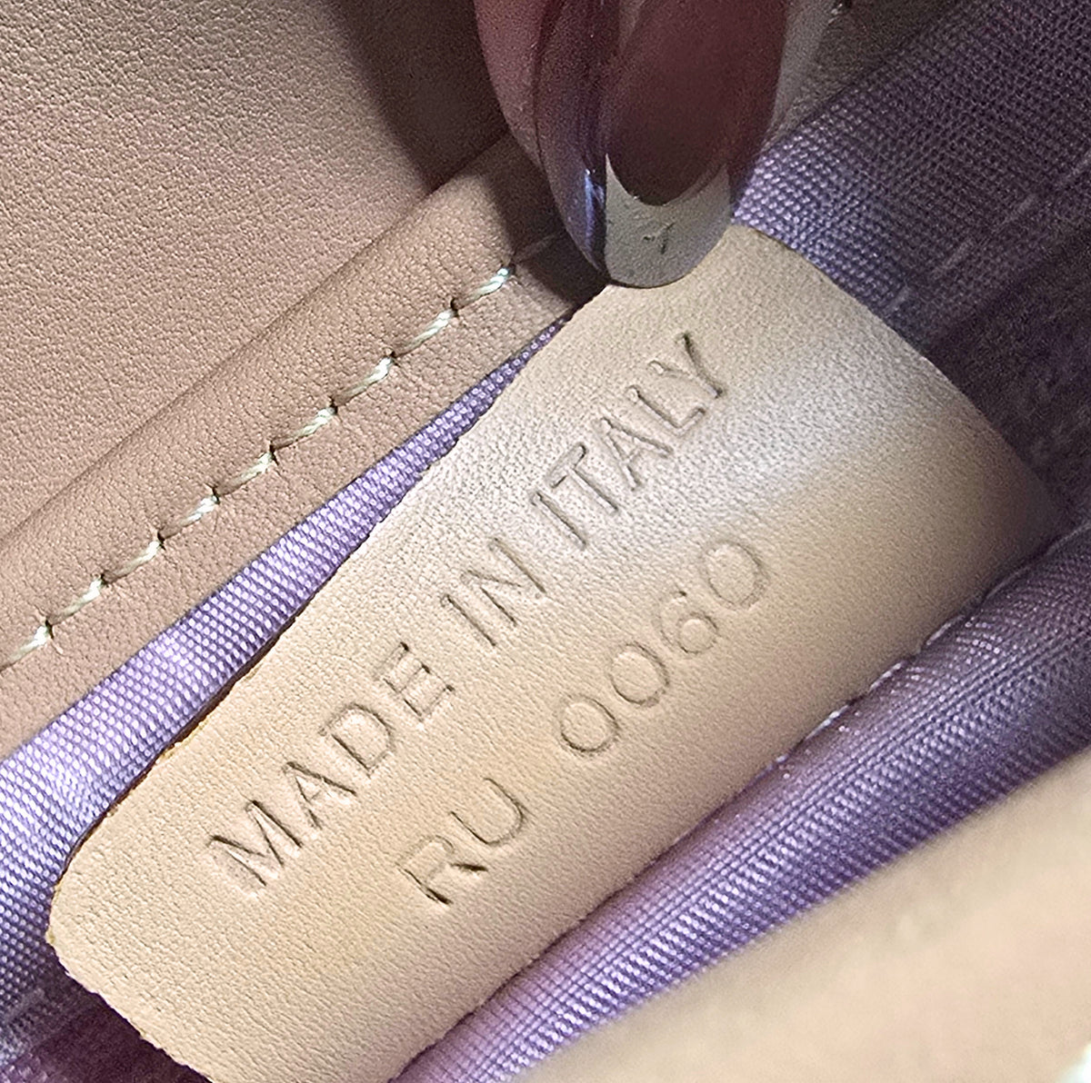 Dior Pony-Hair Mohawk Saddle Bag