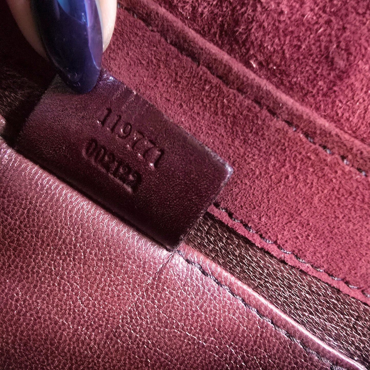 Gucci Horsebit Clutch Tom Ford Era Burgundy Suede Studded