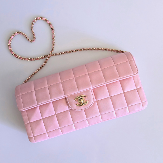 Chanel East West Chocolate Bar Bag