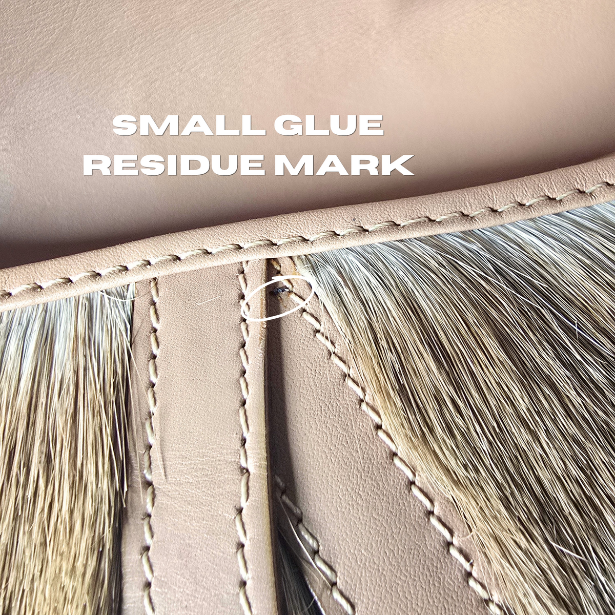 Dior Pony-Hair Mohawk Saddle Bag