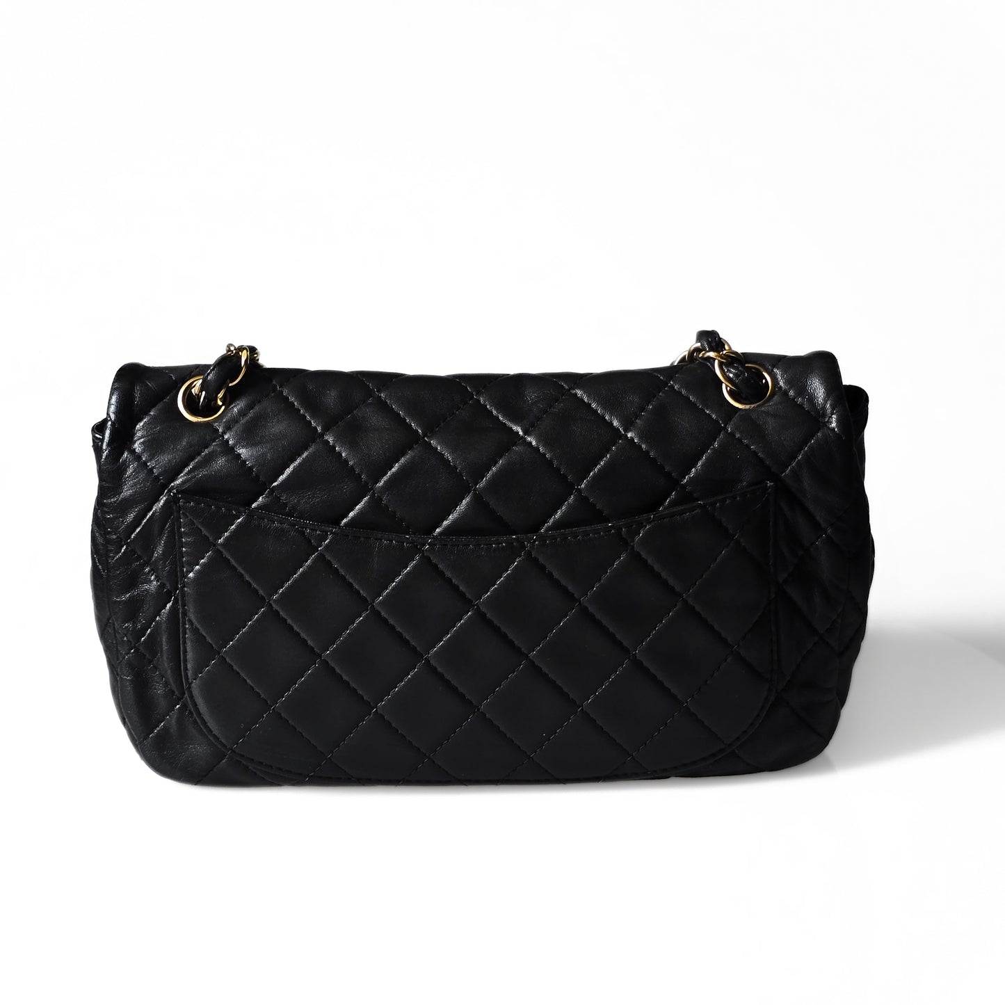 Chanel Precious Gem Turn Lock Single Flap Bag