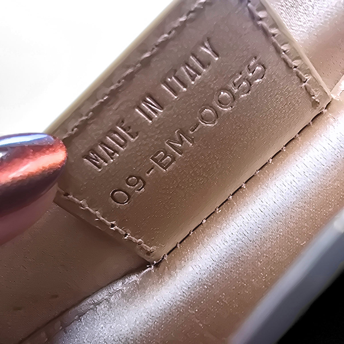 Dior Limited Edition Small Frame Saddle Bag Nude Silk Silver Beading