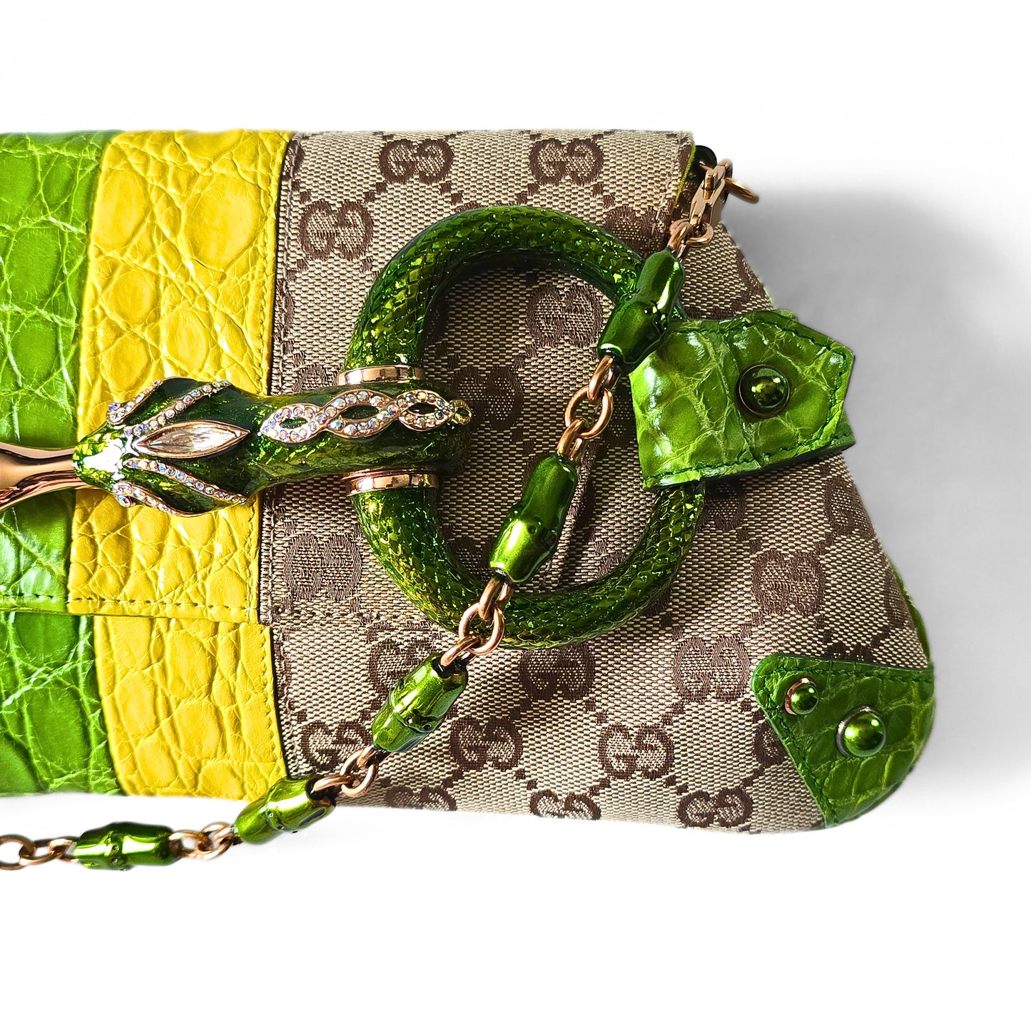 Gucci Horsebit Serpent Jewel XL Runway 2004
