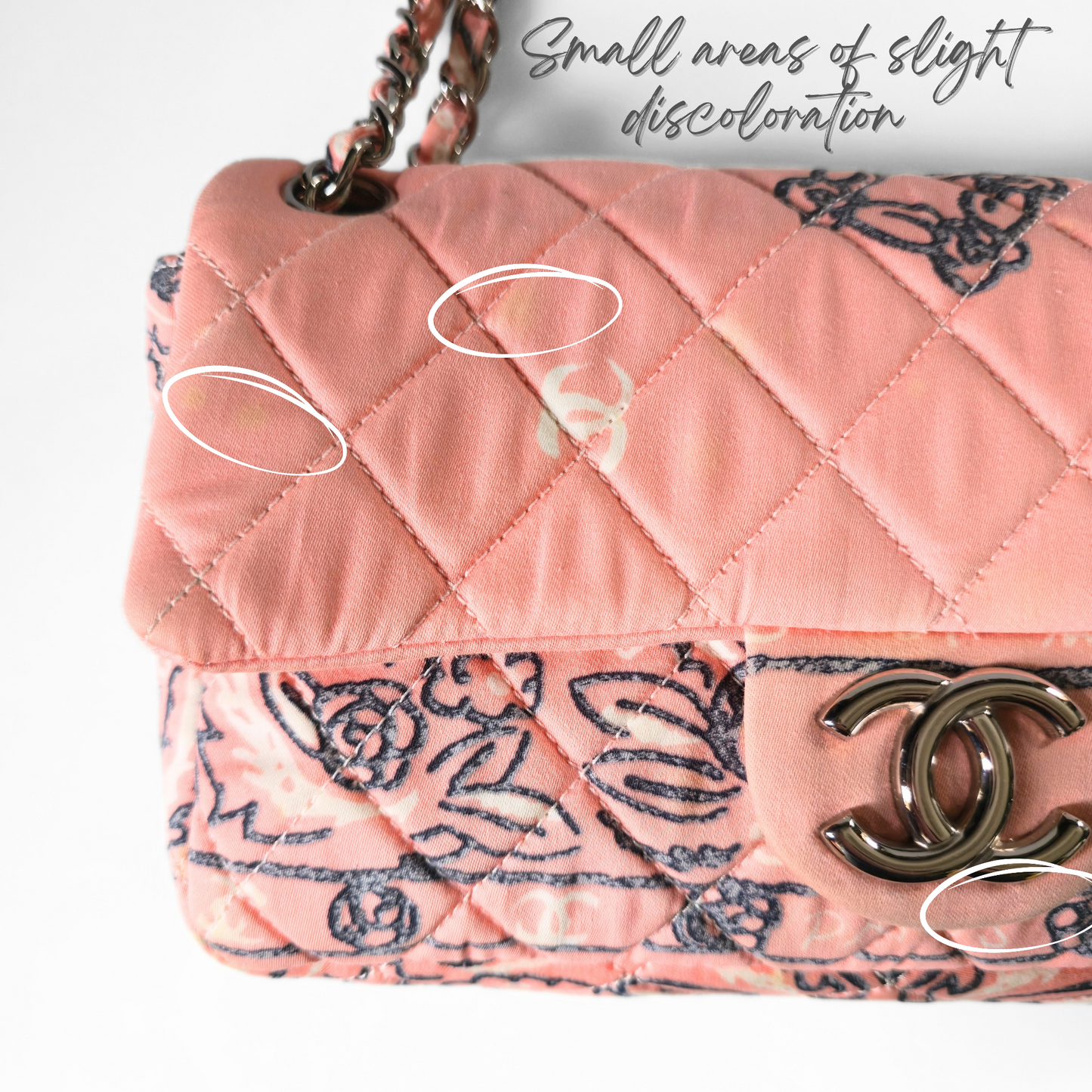 Chanel Paisley Bandana Flap Bag Pink
