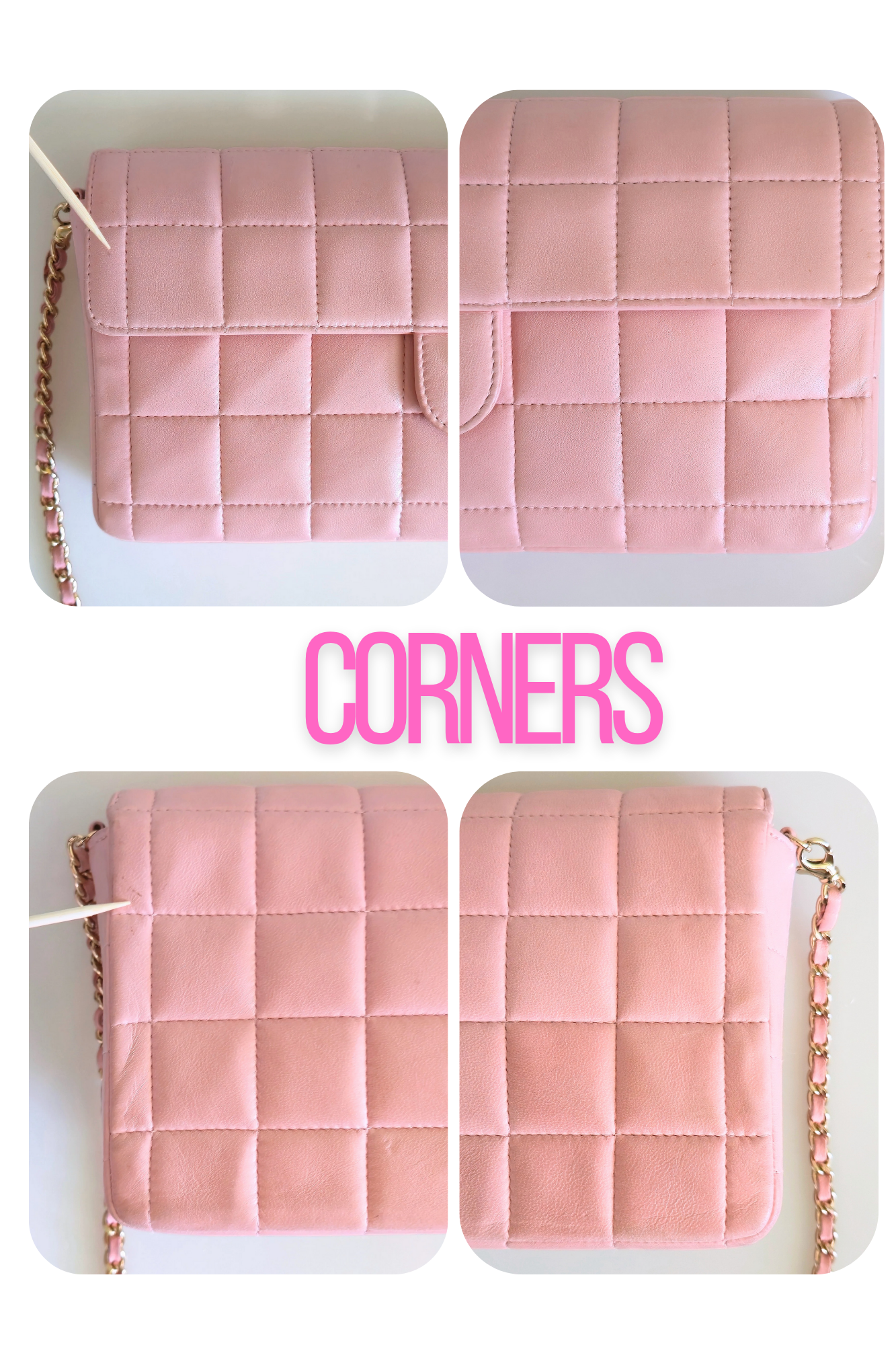 Chanel East West Chocolate Bar Bag