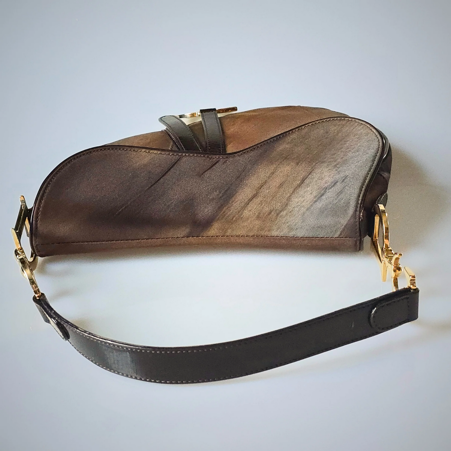 Dior Saddle Bag Gradient Nylon