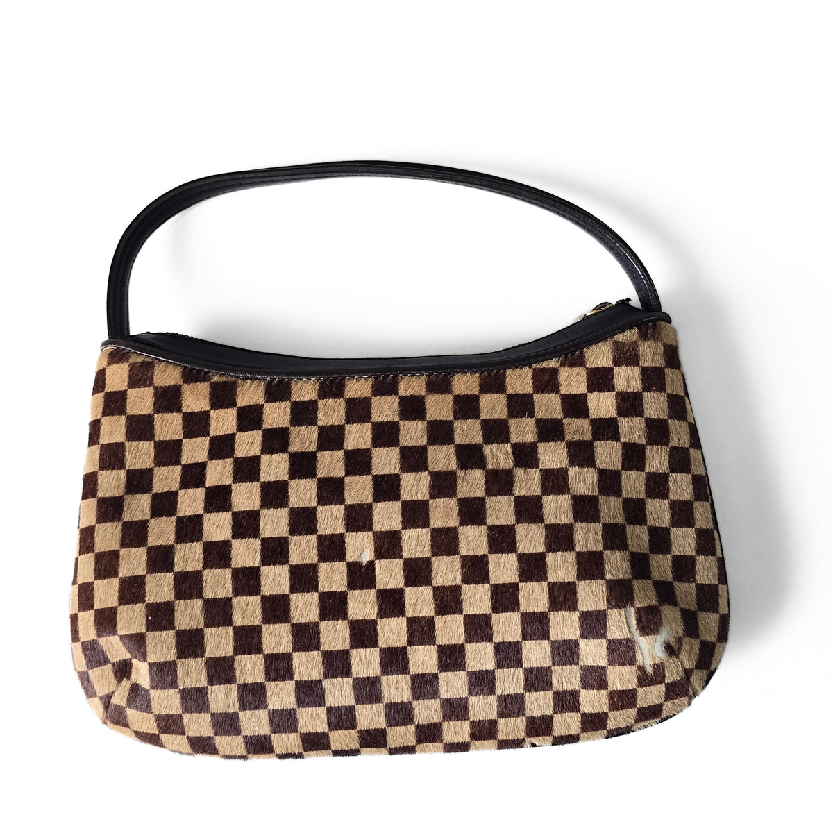 Louis Vuitton Damier Ebene Sauvage Tigre Pony-Hair