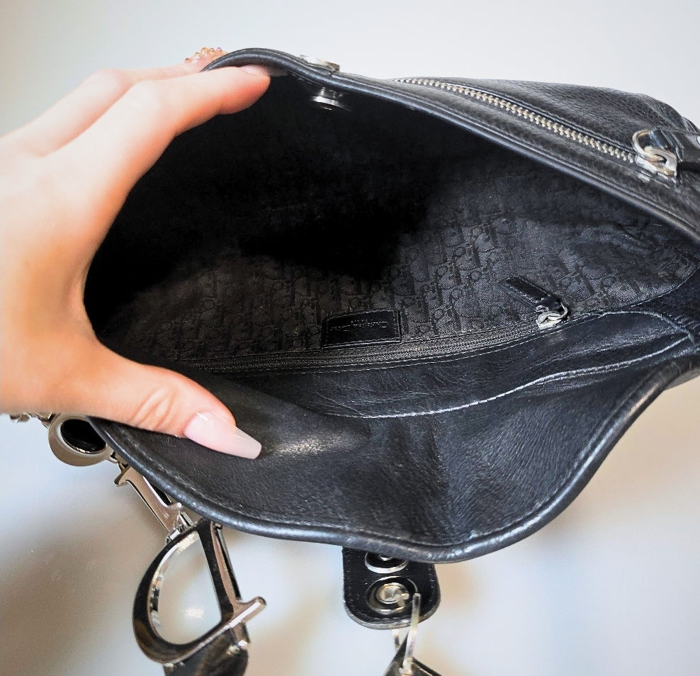 Dior Spell It Out D Charm Shoulder Bag