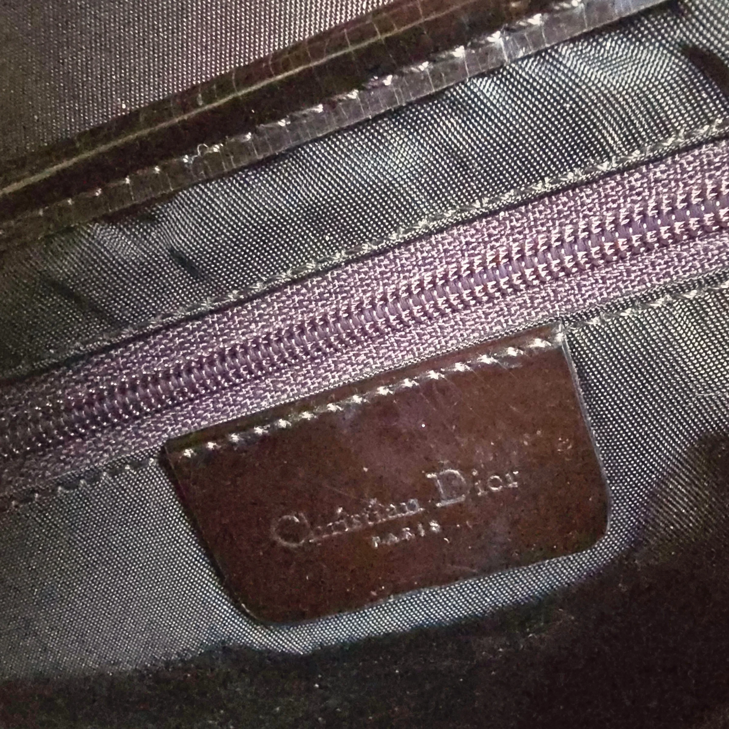 Dior Saddle Bag Gradient Nylon