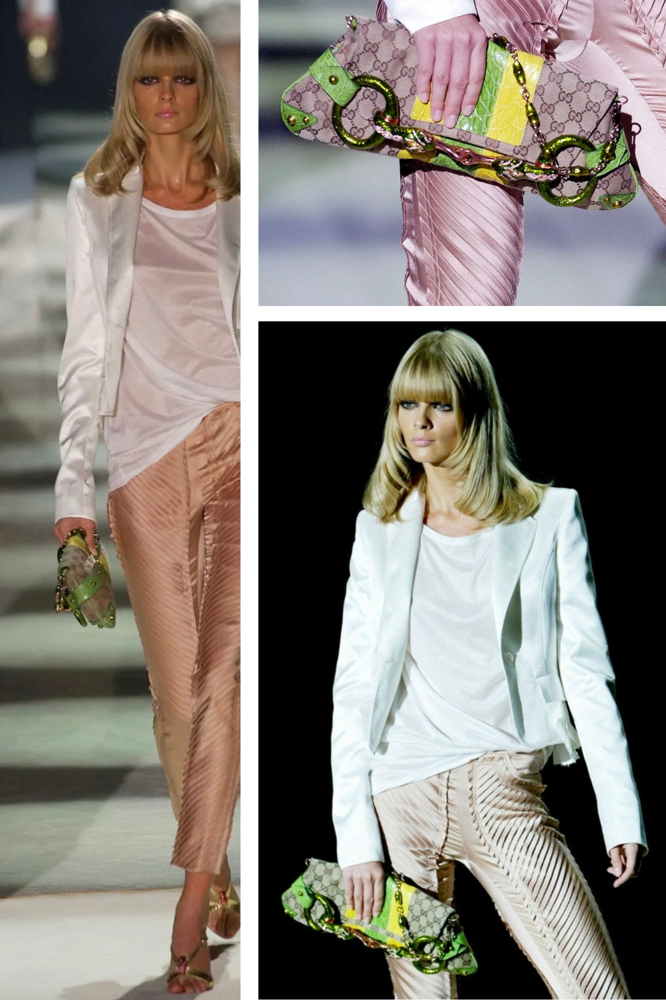 Gucci Horsebit Serpent Jewel XL Runway 2004