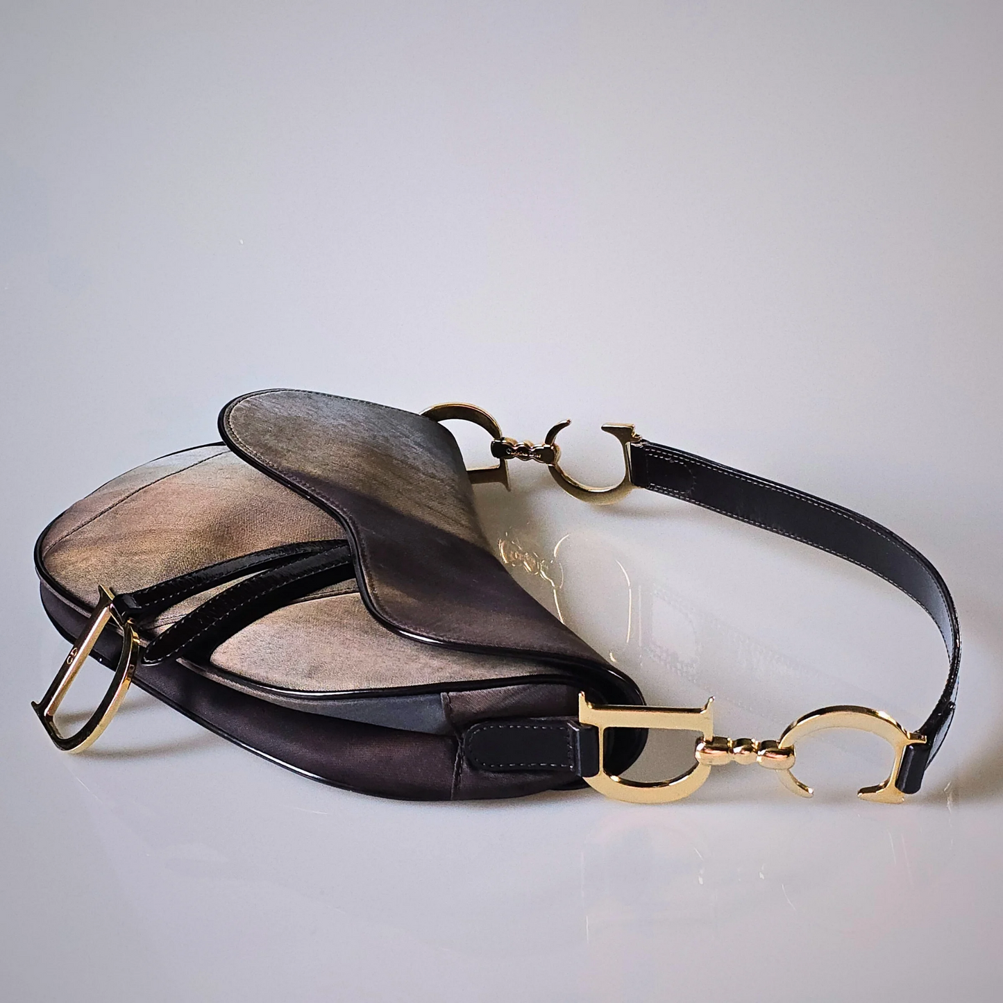Dior Saddle Bag Gradient Nylon