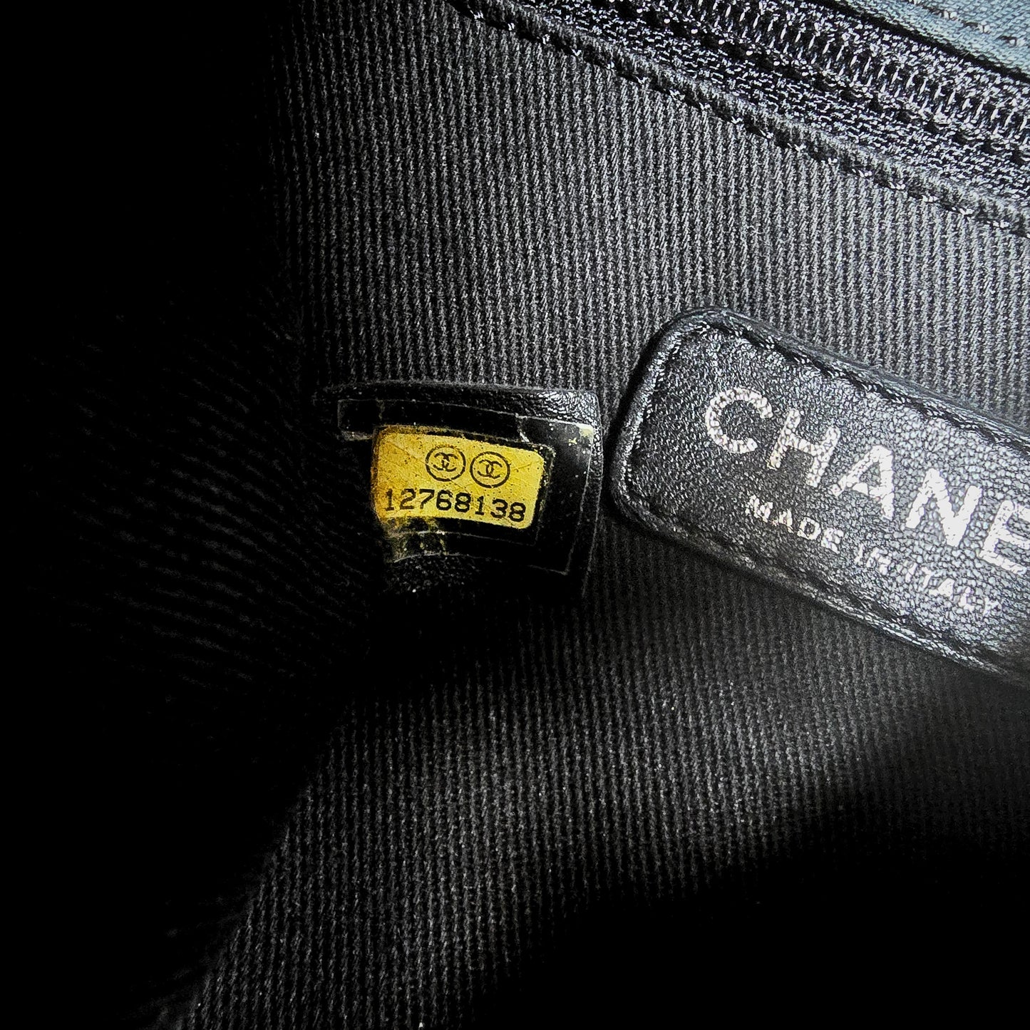 Chanel Paisley Bandana Flap Bag Black