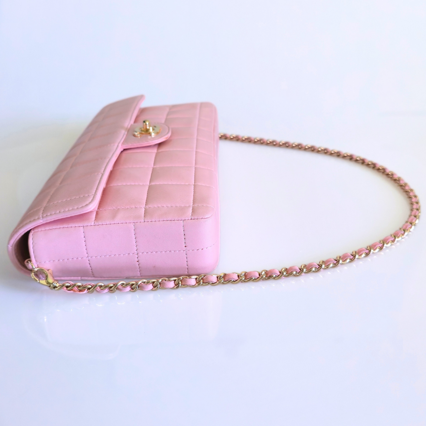 Chanel East West Chocolate Bar Bag