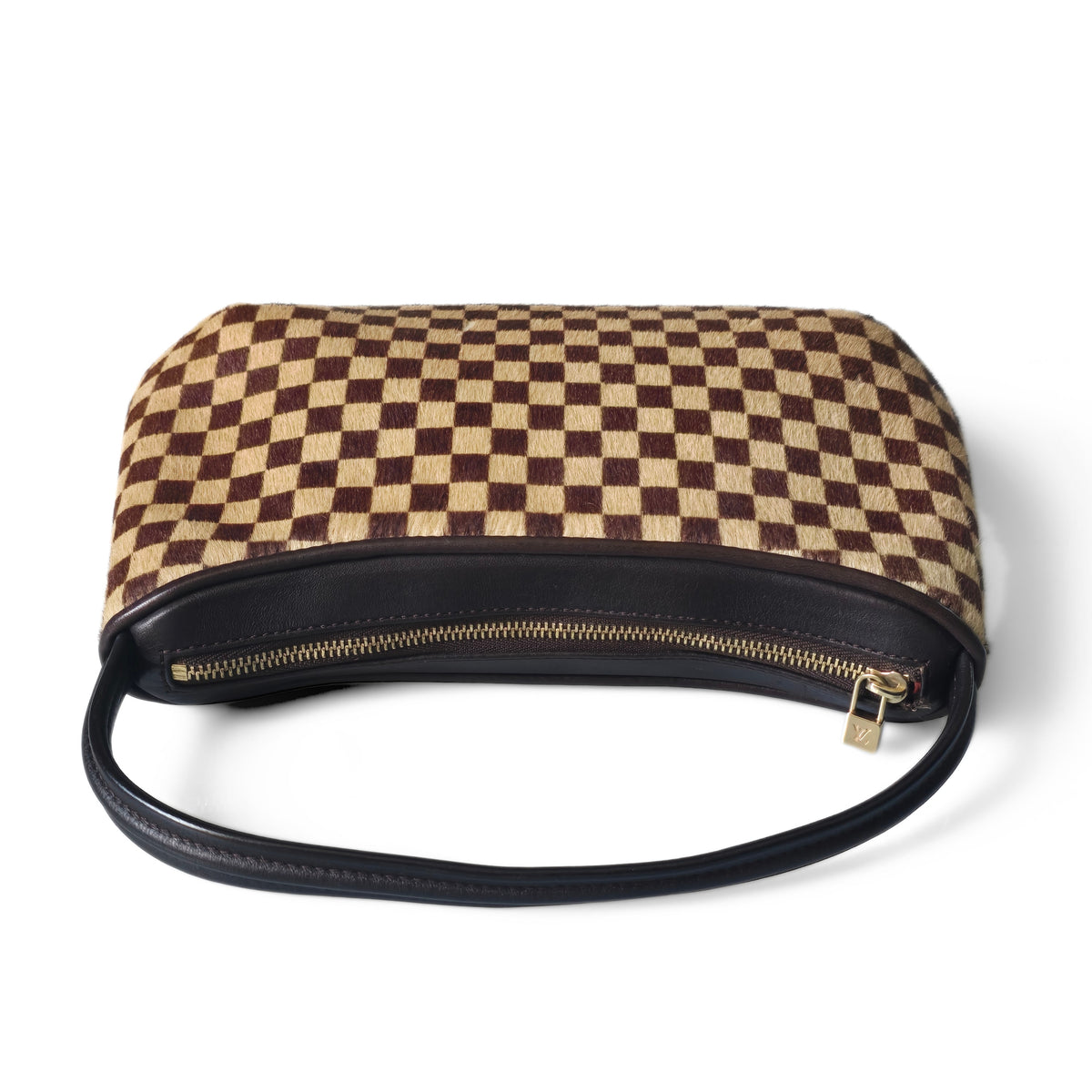 Louis Vuitton Damier Ebene Sauvage Tigre Pony-Hair