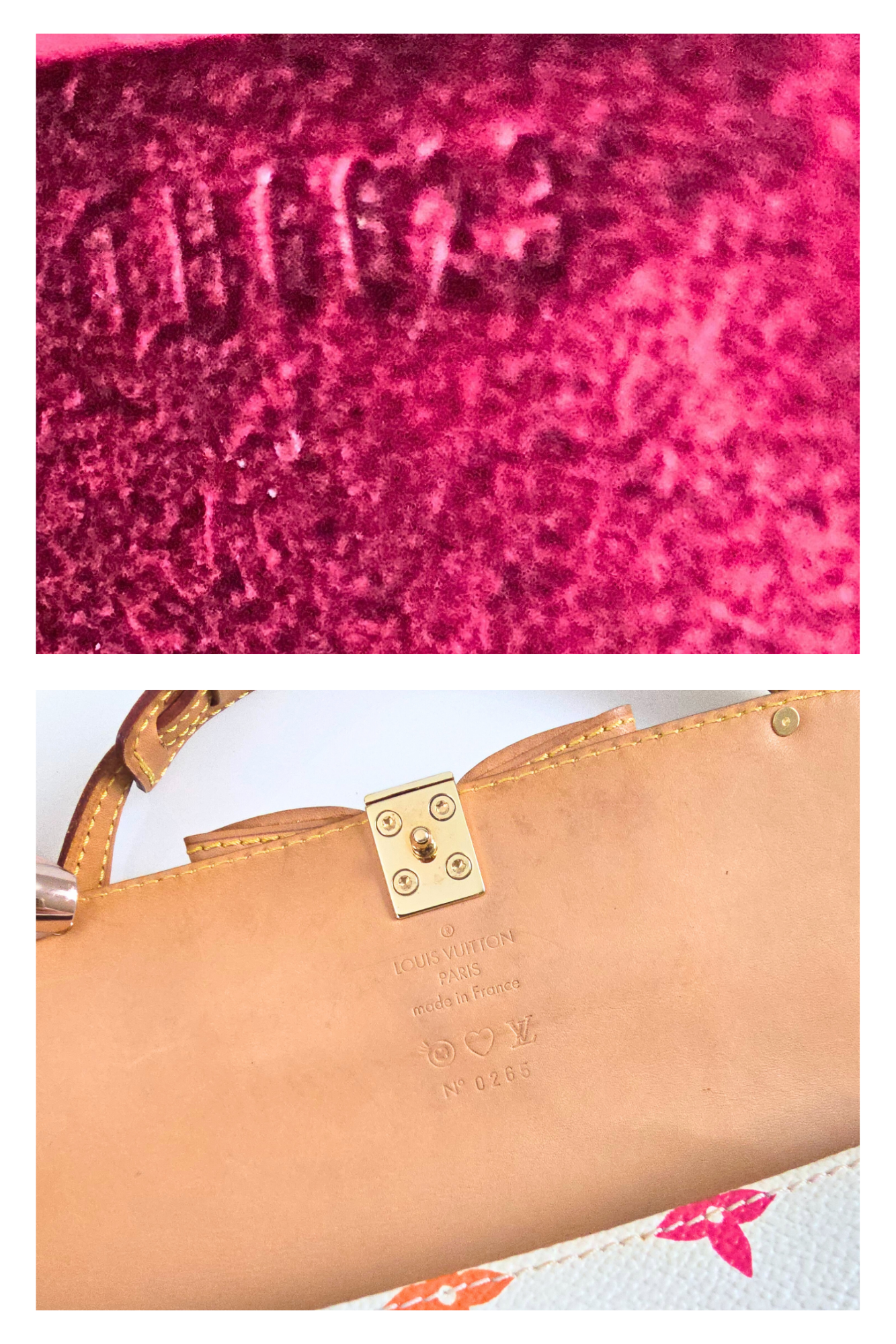 Louis Vuitton Limited Edition Takashi Murakami "Eye Miss You" Multicolor Trunk Shoulder Bag