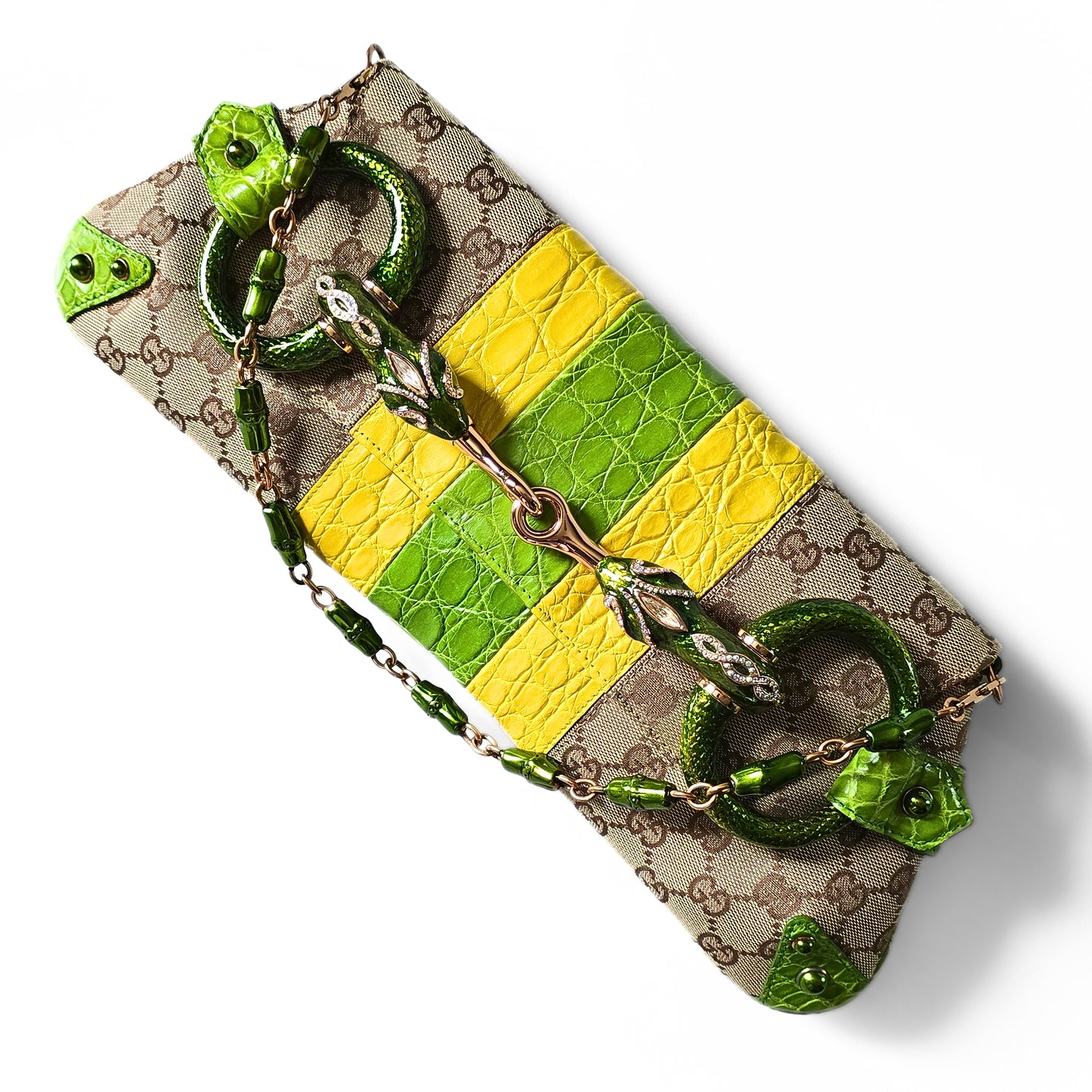 Gucci Horsebit Serpent Jewel XL Runway 2004