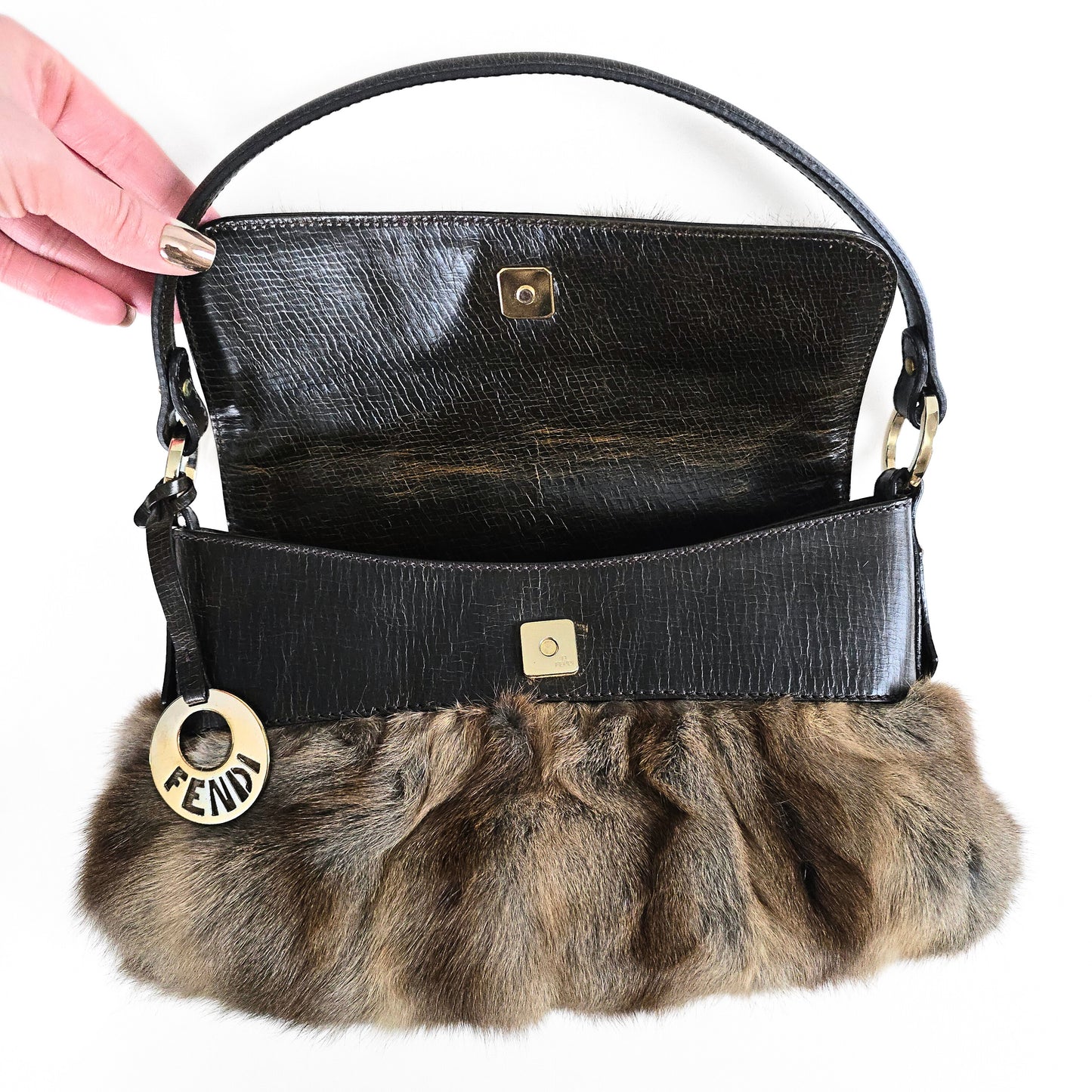 Fendi Chef Bag Fur