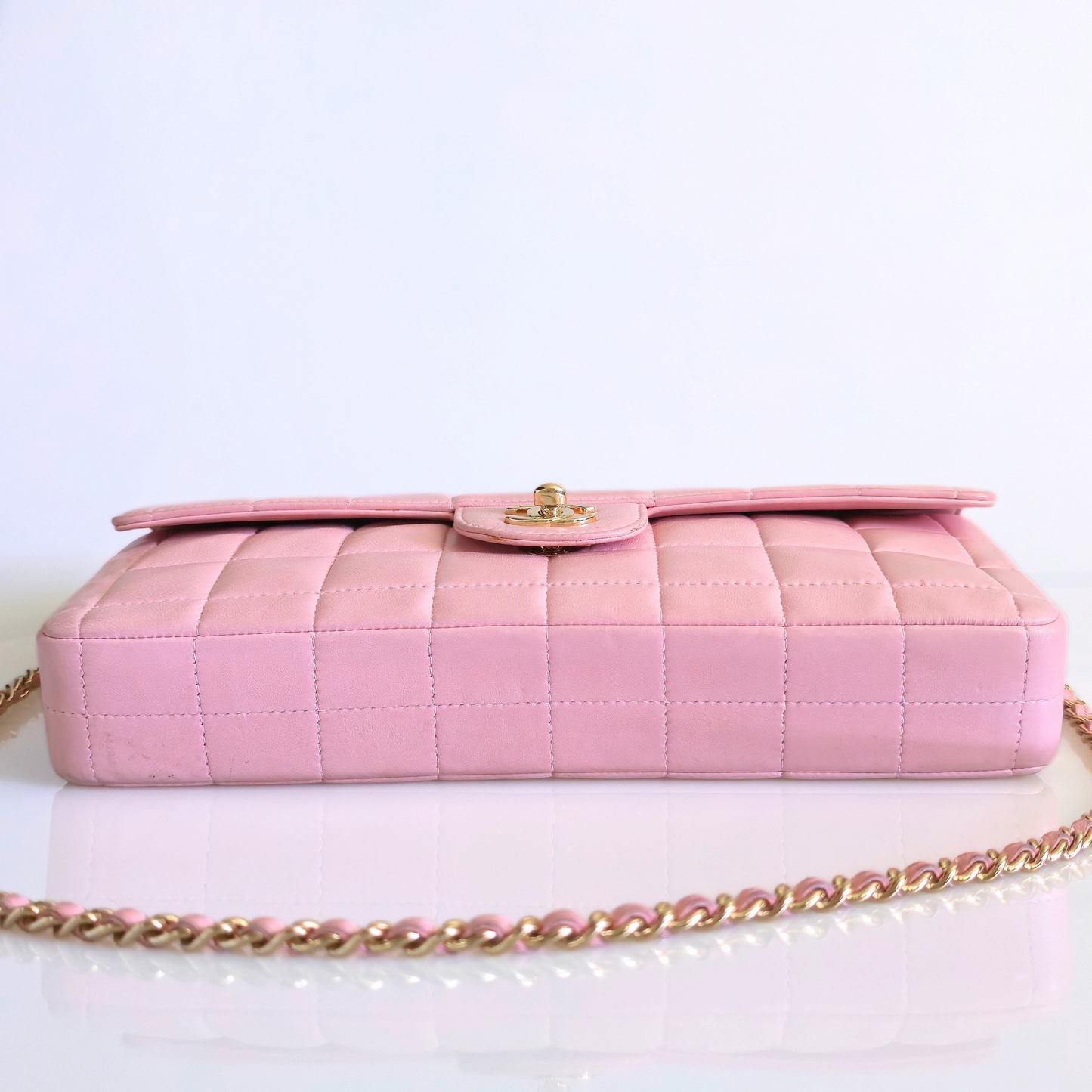 Chanel East West Chocolate Bar Bag