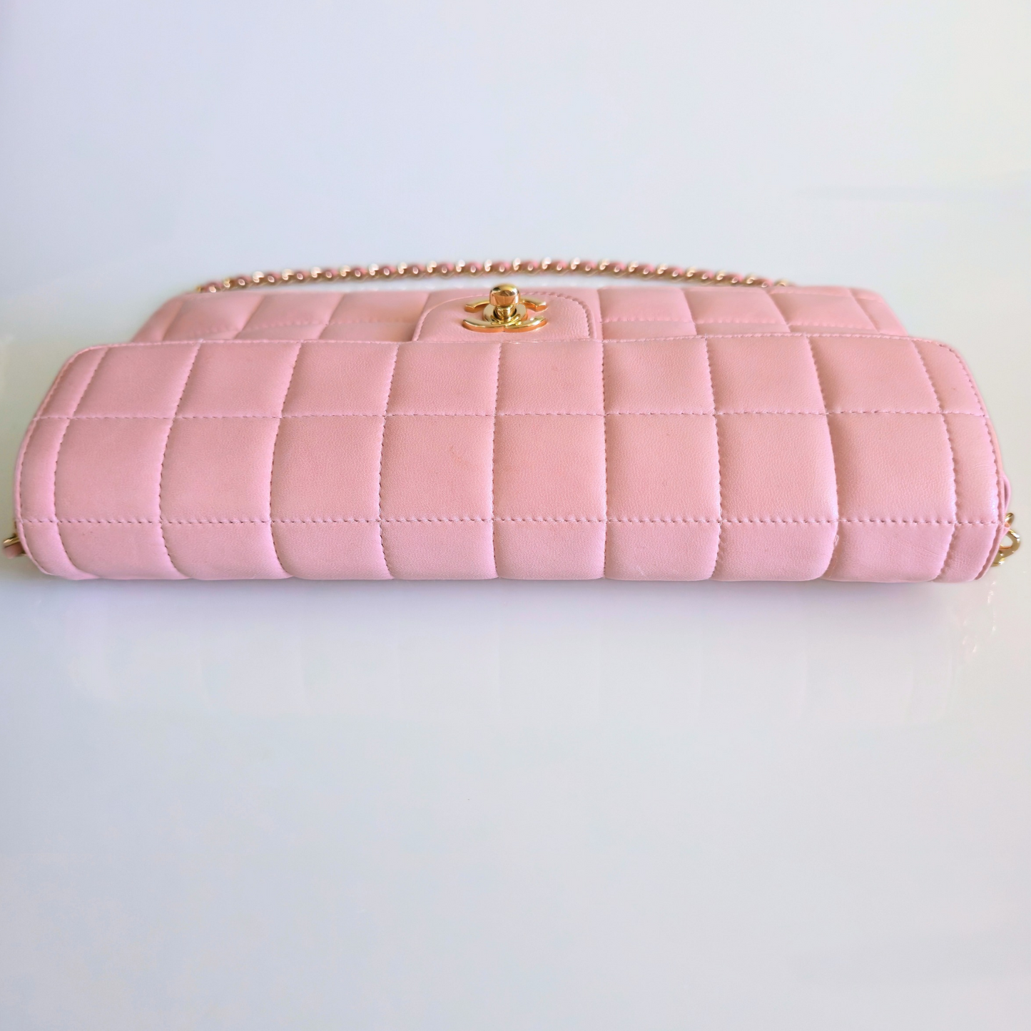 Chanel East West Chocolate Bar Bag