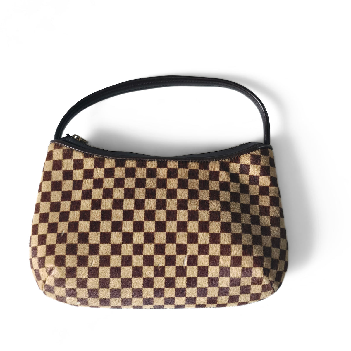 Louis Vuitton Damier Ebene Sauvage Tigre Pony-Hair