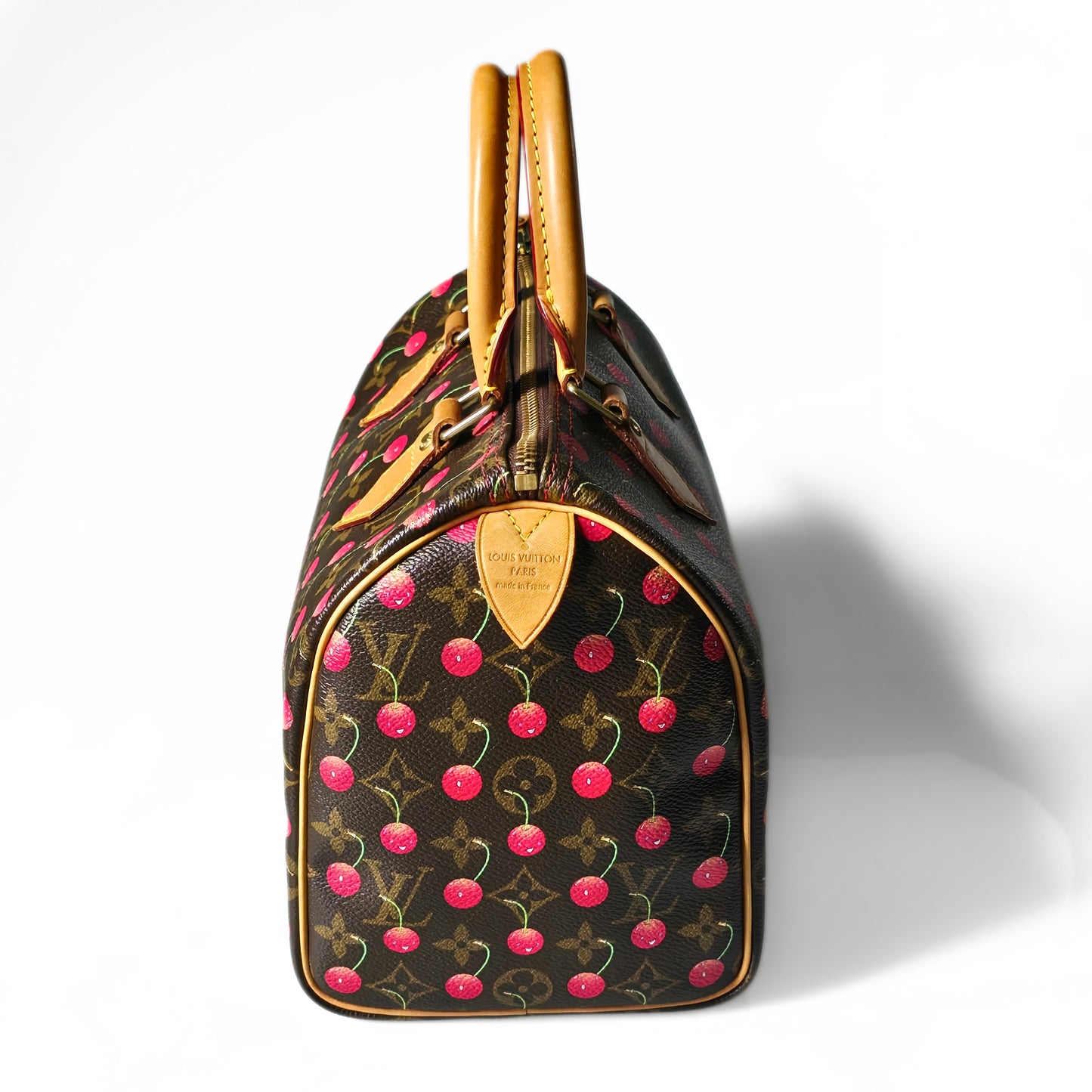 Louis Vuitton Limited Edition Cherry Speedy 25 Takashi Murakami Cerises Collection