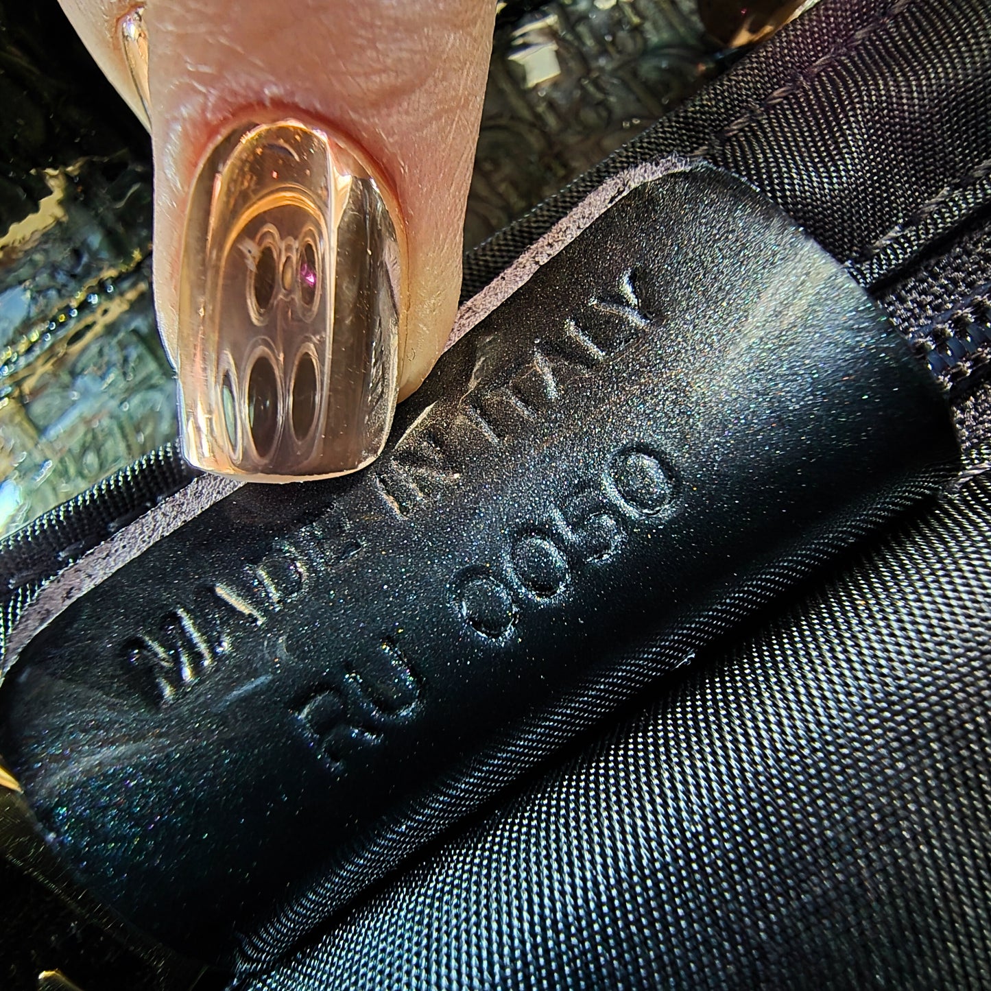 Dior Mini Saddle Diorissimo Patent Leather Green