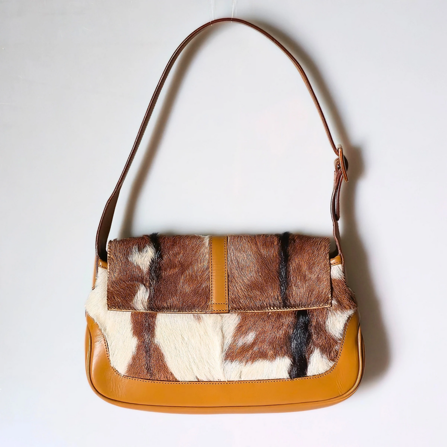 Gucci Jackie Small Flap Cow Print
