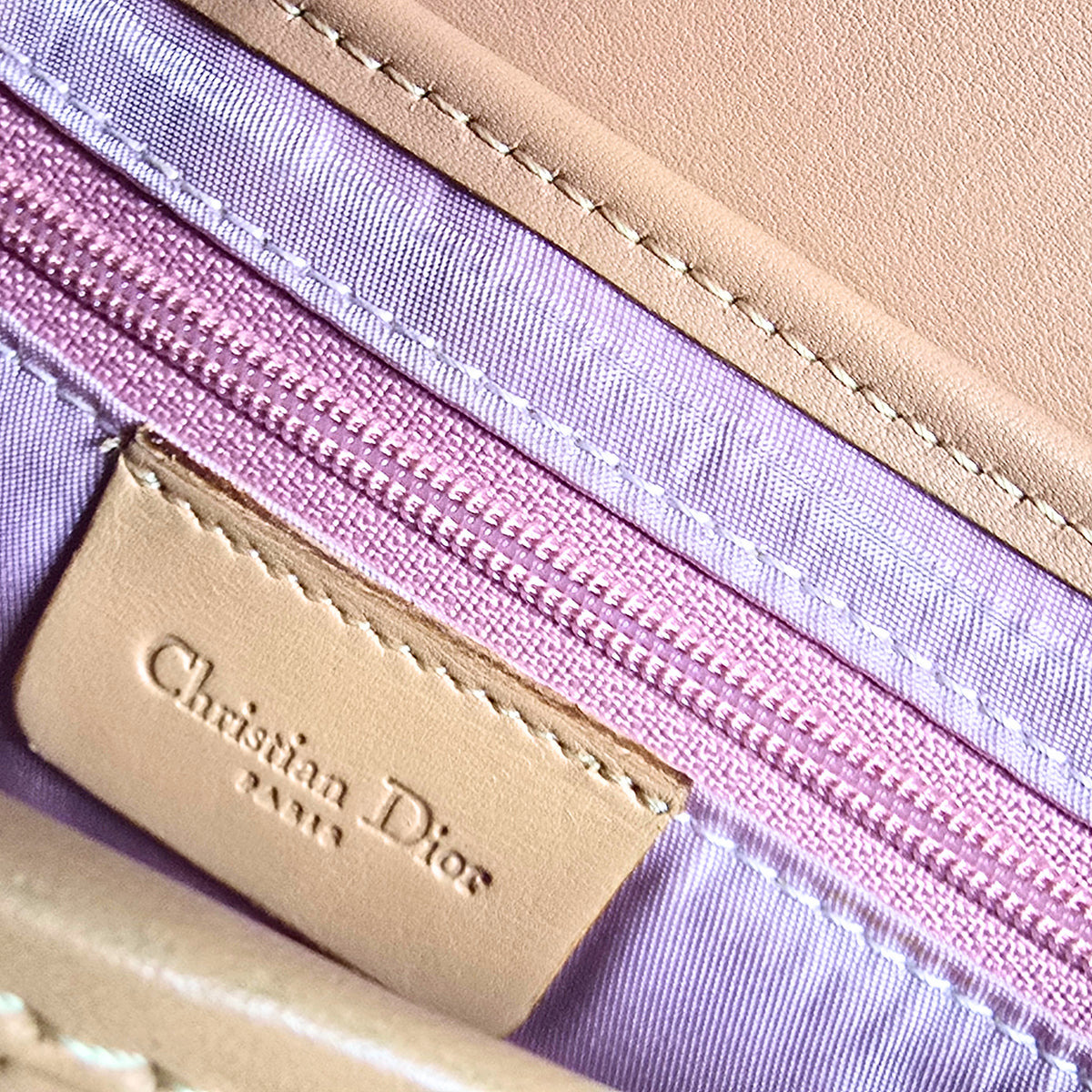 Dior Pony-Hair Mohawk Saddle Bag