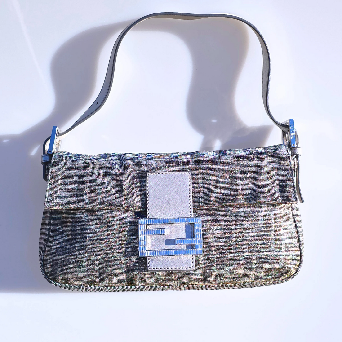 Fendi Baguette in Shimmer/Glitter Halographic