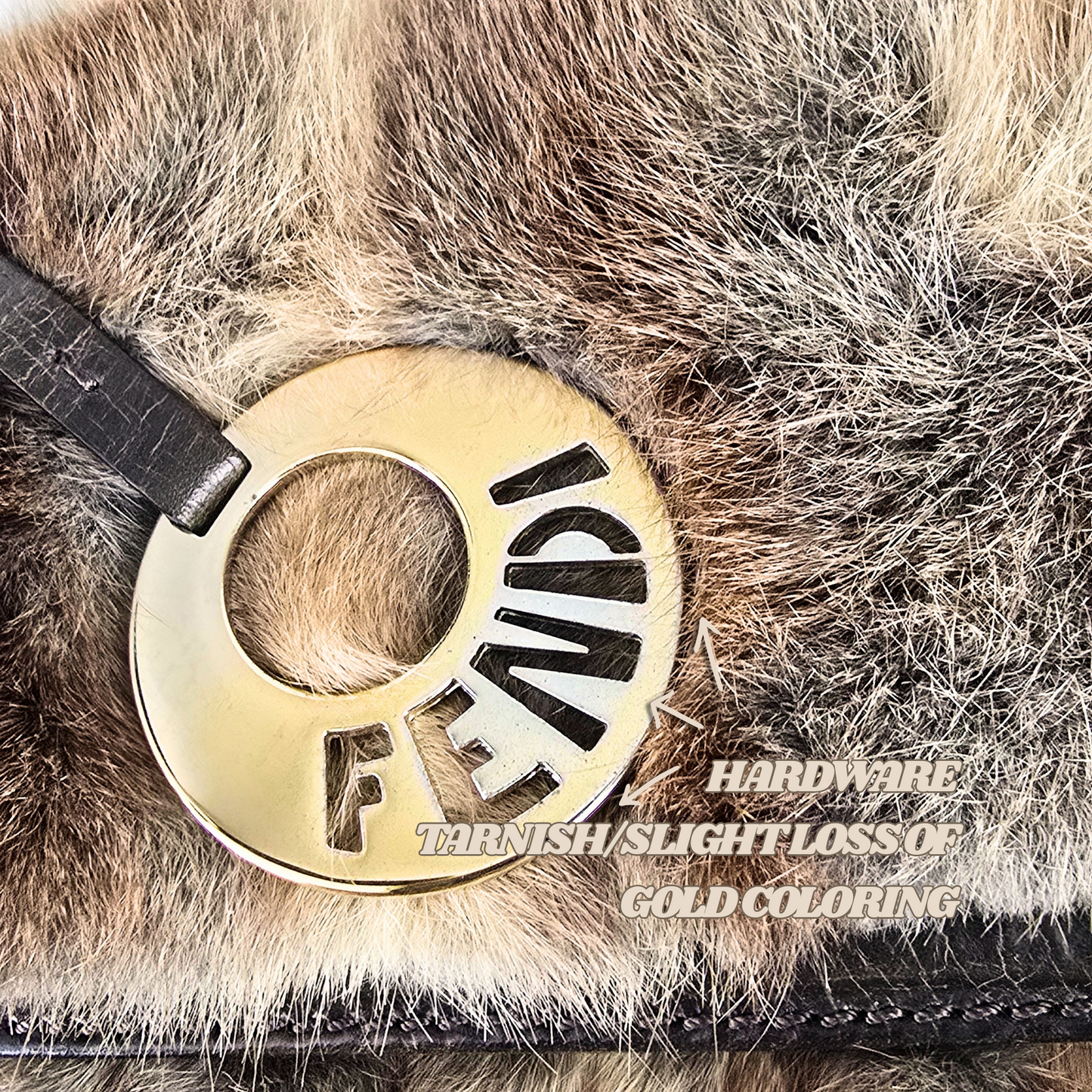 Fendi Chef Bag Fur
