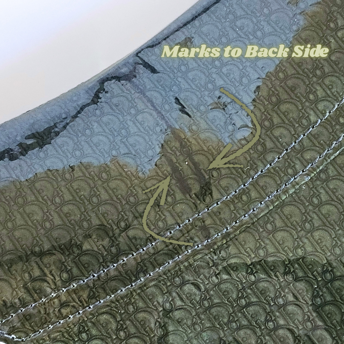 Dior Mini Saddle Diorissimo Patent Leather Green