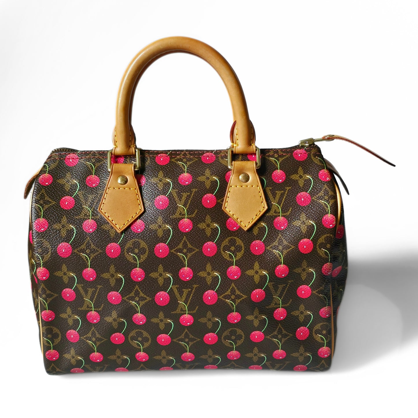 Louis Vuitton Limited Edition Cherry Speedy 25 Takashi Murakami Cerises Collection