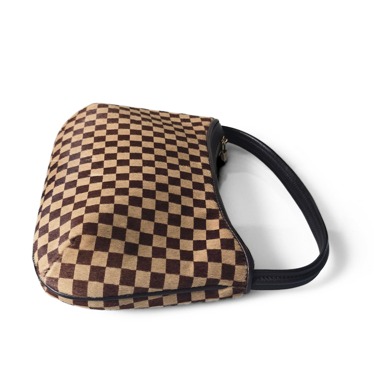 Louis Vuitton Damier Ebene Sauvage Tigre Pony-Hair