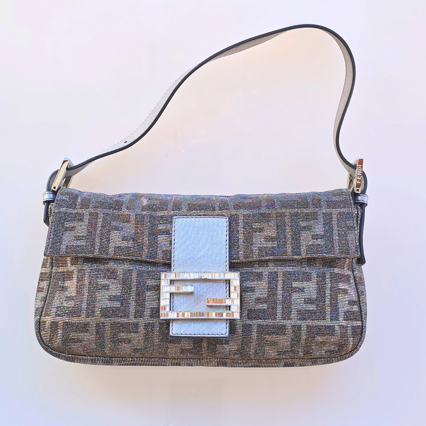 Fendi Baguette in Shimmer/Glitter Halographic