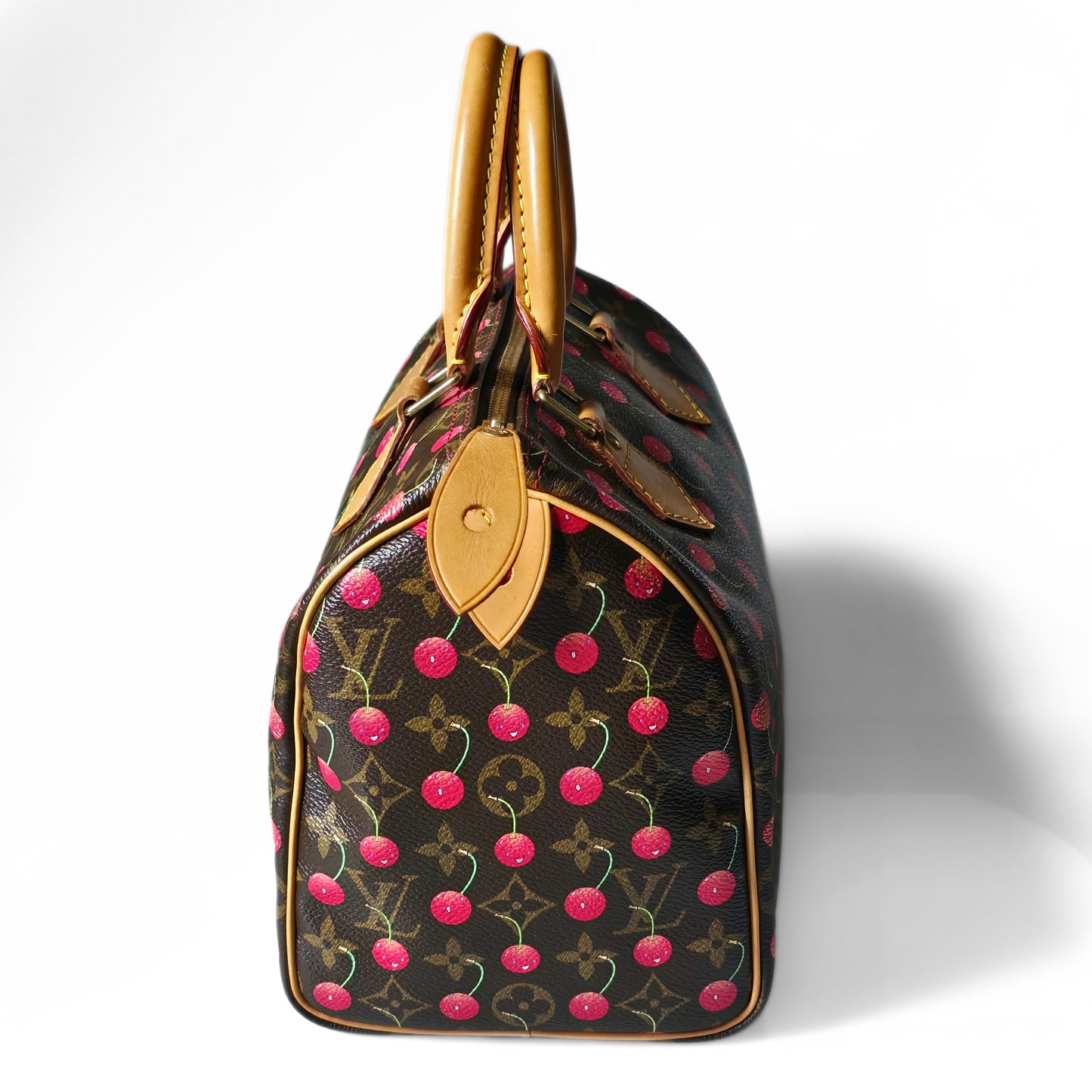 Louis Vuitton Limited Edition Cherry Speedy 25 Takashi Murakami Cerises Collection